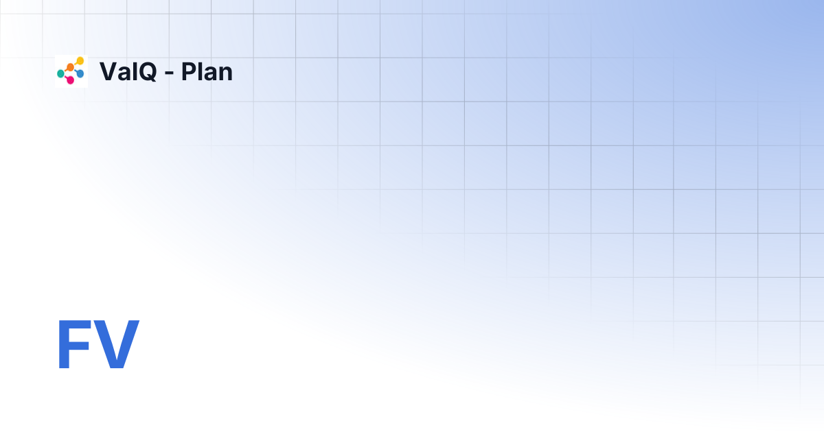FV | ValQ - Plan
